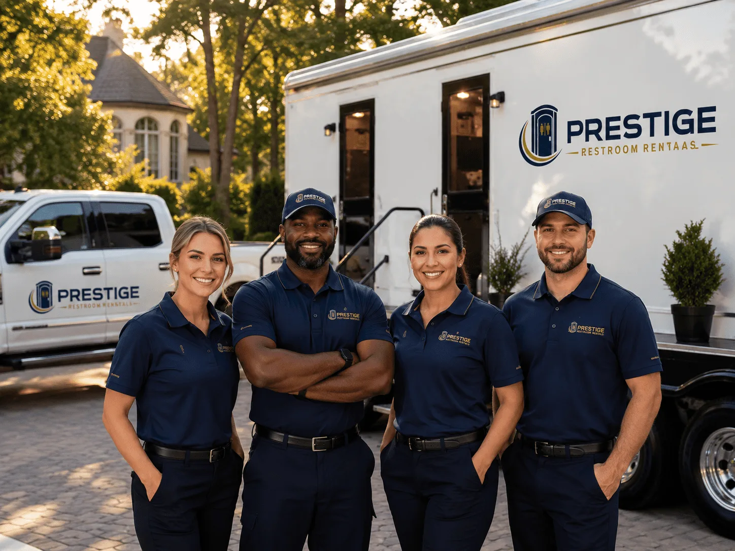 Trusted Luxury Portable Restrooms company in Welcome, NC
